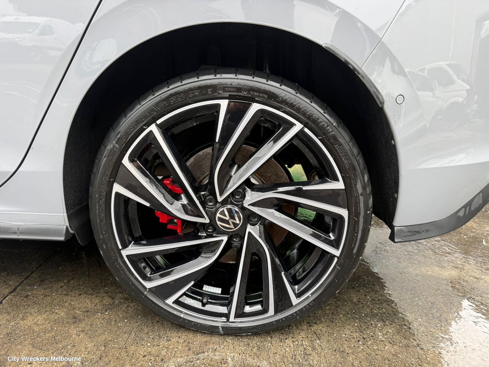 VOLKSWAGEN GOLF WHEEL MAG, FACTORY, 19X8IN, ADELAIDE, 5 V SPOKE, BI-COLOUR, GEN 8, 09/2020 - 06/2024 - Image 1