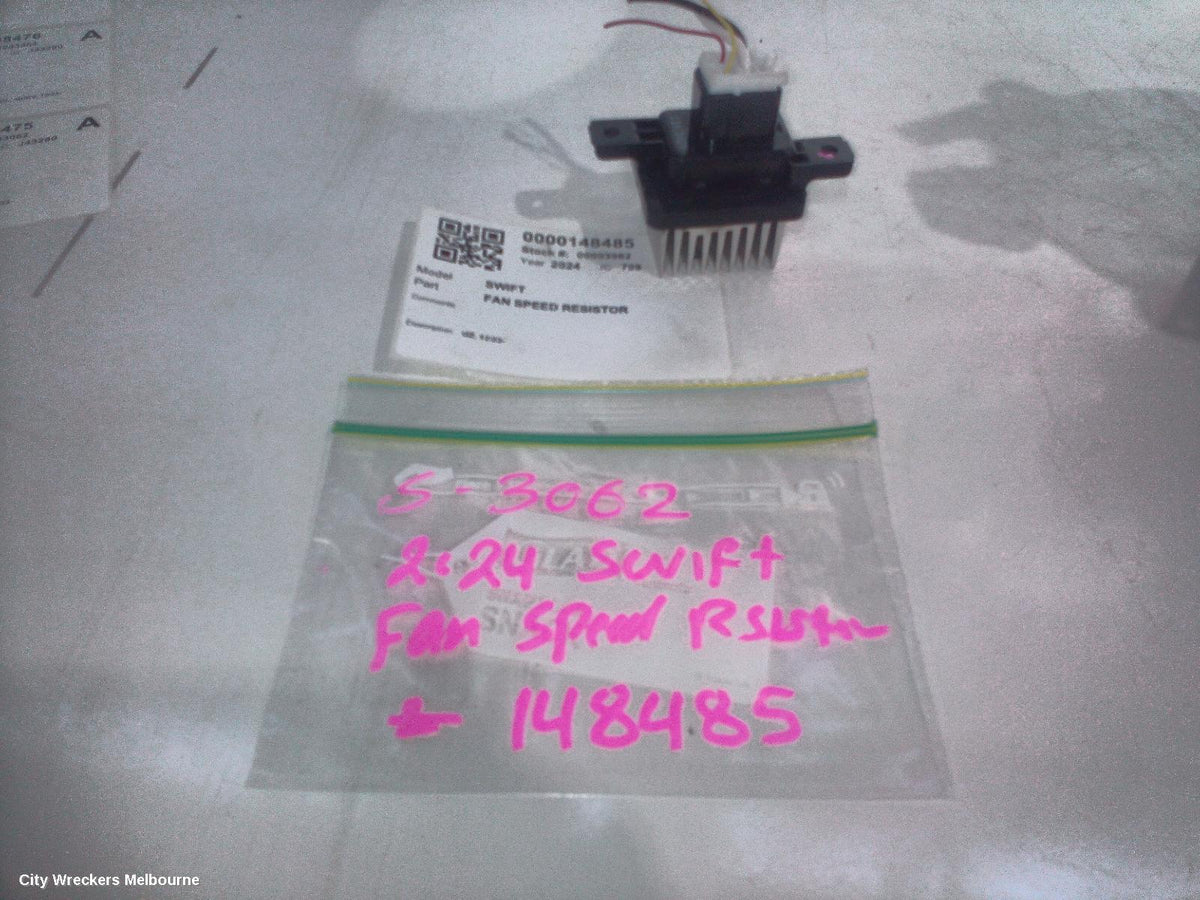 SUZUKI SWIFT FAN SPEED RESISTOR, UZ, 12/2023 ONWARDS - Image 1