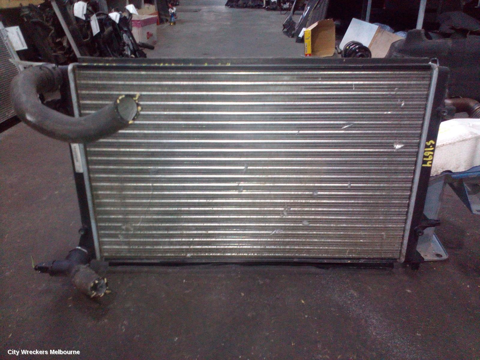 VOLKSWAGEN CADDY RADIATOR, MANUAL, 1.6, PETROL, 2K, 12/2004 - 08/2010 - Image 1