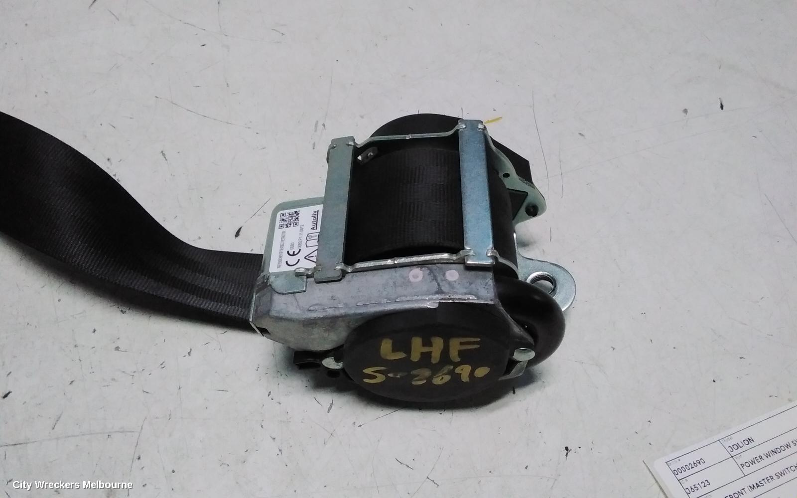 HAVAL JOLION SEATBELT/STALK, A01, LH FRONT, SEAT BELT ONLY, 02/2021 - 03/2024 - Image 3