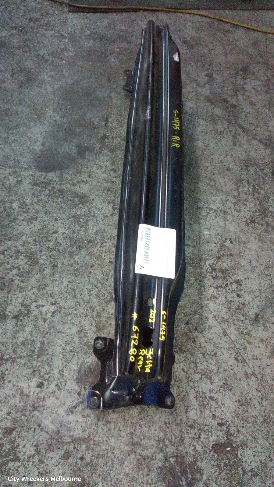 VOLKSWAGEN JETTA R/BAR BRACKET/REINFO, REINFORCEMENT, 1B, 02/2011 - 12/2017 - Image 2