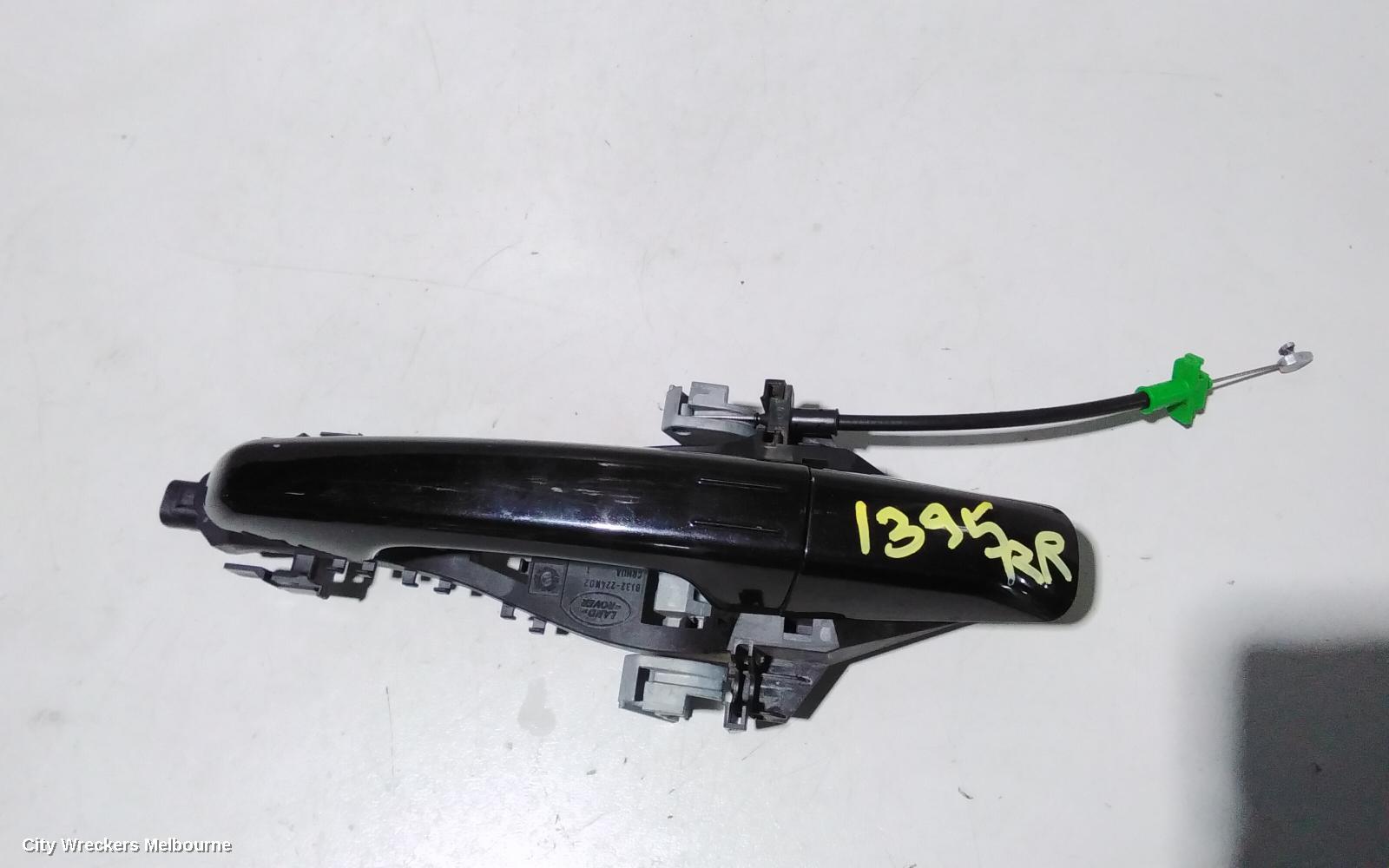 LAND ROVER RANGEROVER EVOQUE DOOR HANDLE, RH REAR, OUTER, COLOUR CODED, W/ KEYLESS ENTRY & START TYPE, L538, 11/2011 - 01/2019 - Image 2
