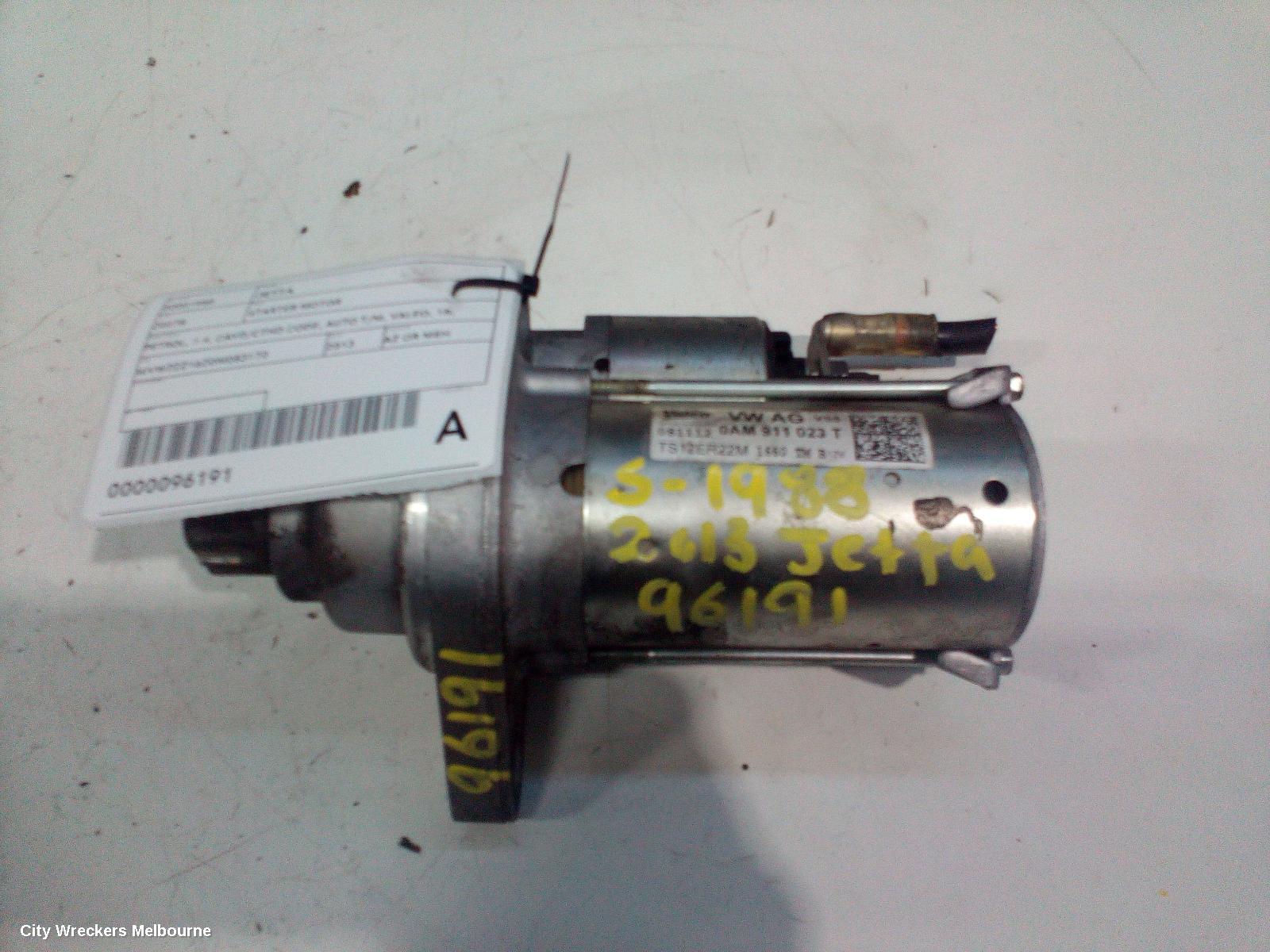 VOLKSWAGEN JETTA STARTER, PETROL, 1.4, CAVD/CTHD CODE, AUTO T/M, VALEO, 1B, 02/2011 - 12/2017 - Image 2
