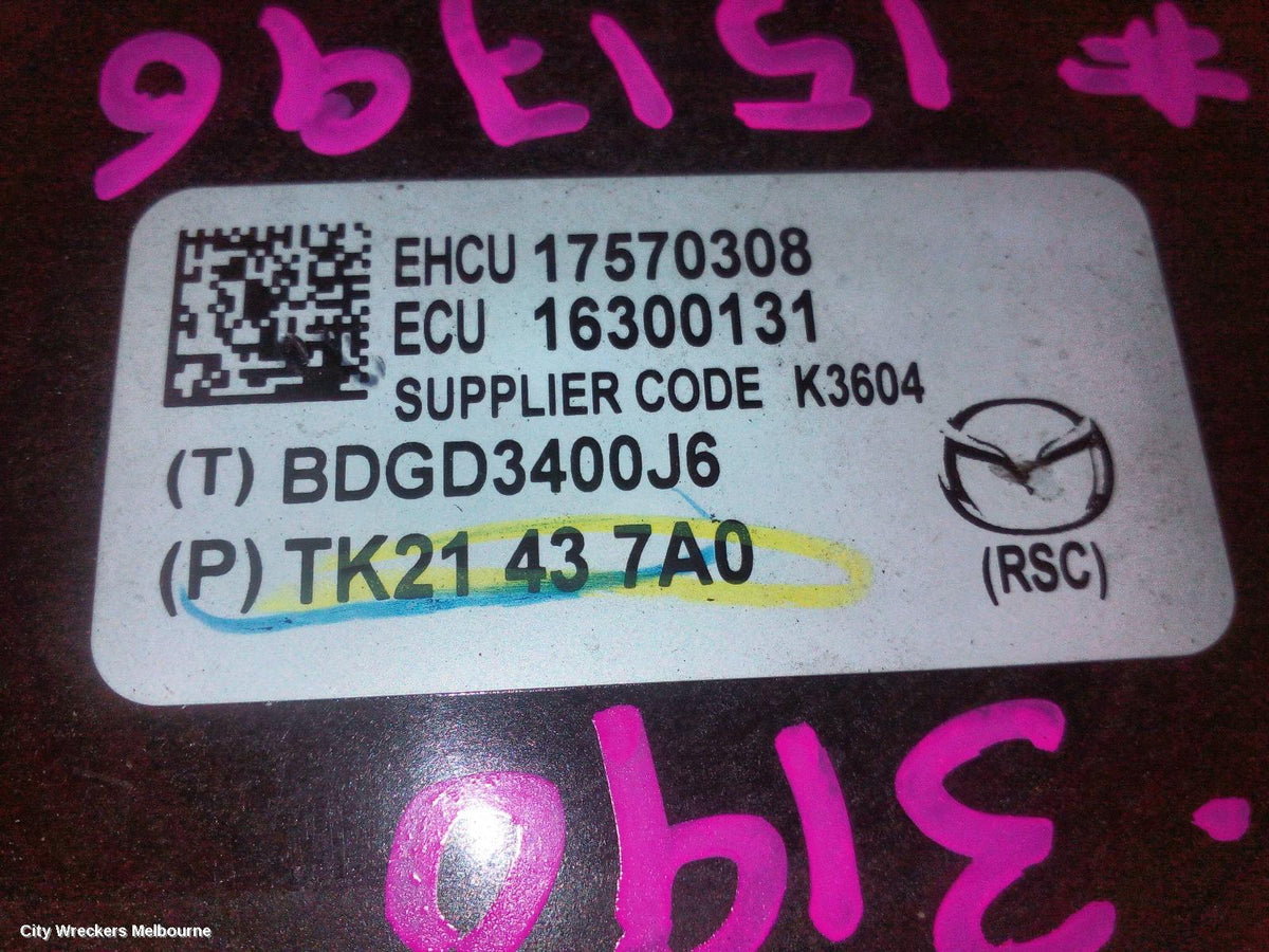 MAZDA CX9 ABS PUMP/MODULATOR, TB, 12/2007 - 12/2015 - Image 3