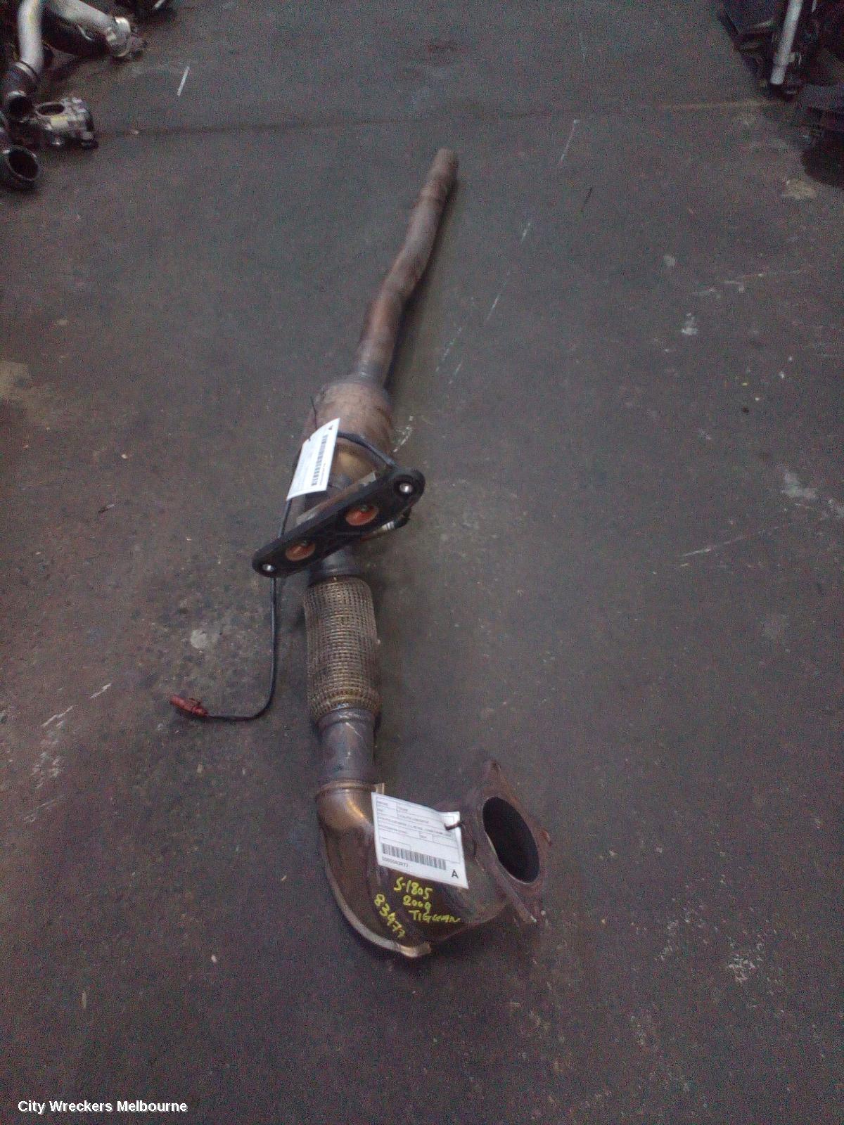 VOLKSWAGEN TIGUAN CATALYTIC CONVERTER, CATALYTIC CONVERTER, 2.0, PETROL, CAWA/CAWB CODE, 5N, 05/2008 - 06/2011 - Image 1