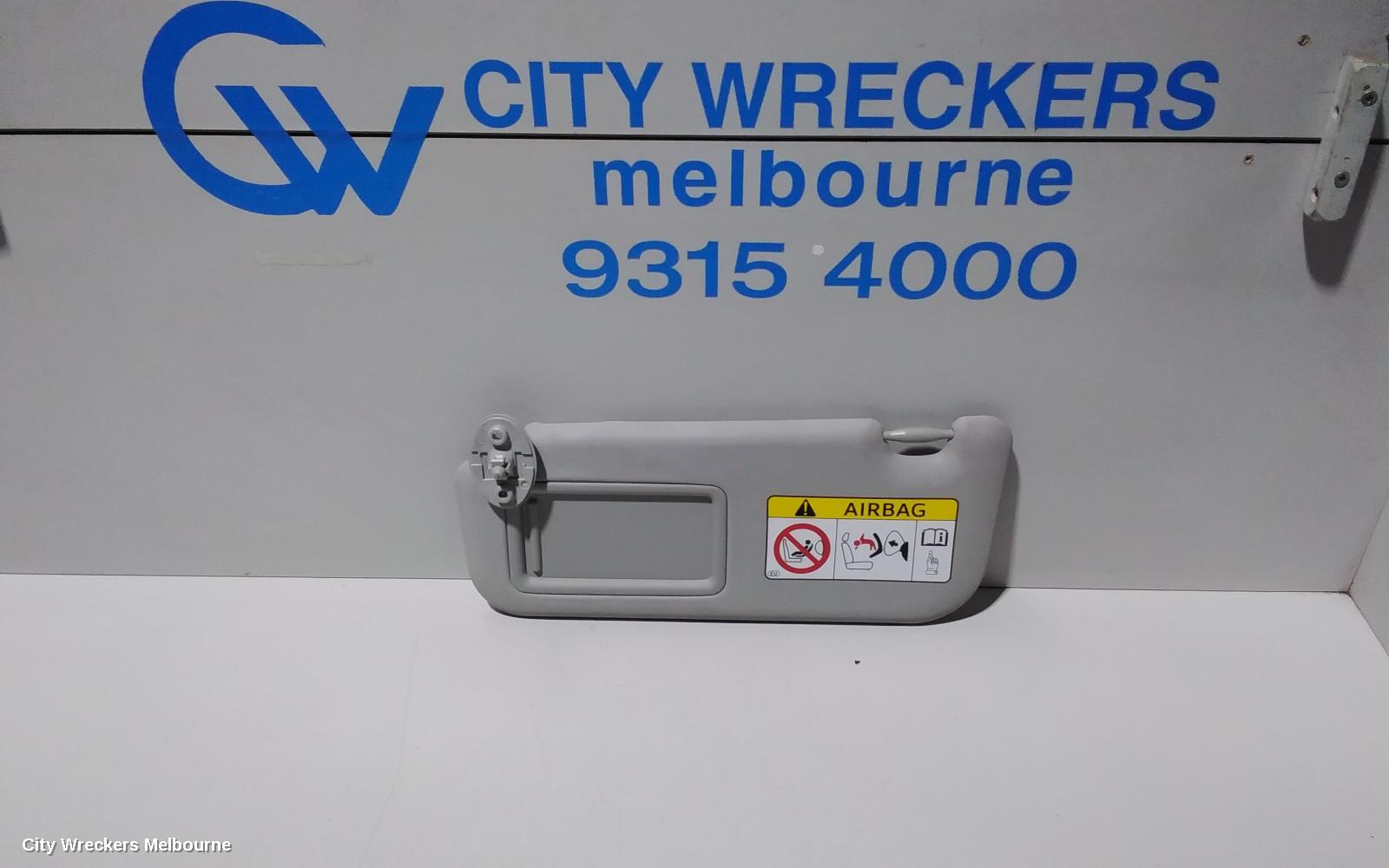 TOYOTA COROLLA SUNVISOR, ZRE172R, LH SIDE, 11/2016 - 10/2019 - Image 1