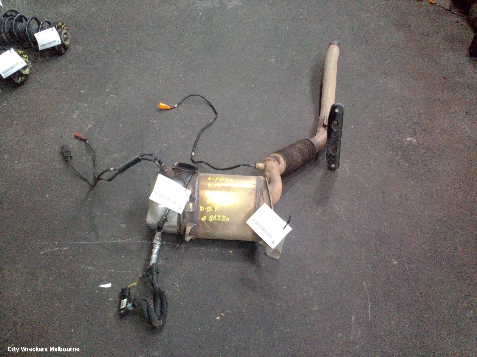 VOLKSWAGEN CADDY PARTICULATE FILTER/DPF, DIESEL, 1.6, CAYD CODE, 2K, 12/2010 - 11/2015 - Image 1