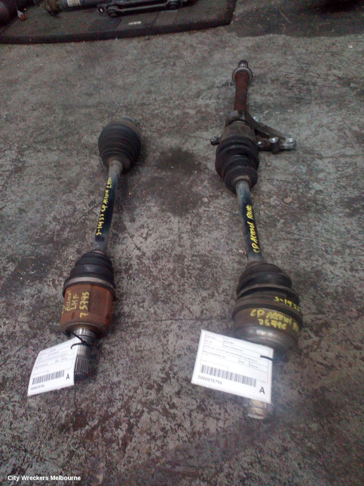 HONDA ACCORD RIGHT DRIVESHAFT, AUTO T/M, 3.5, 8TH GEN (VIN MRHCP), 02/2008 - 04/2013 - Image 2