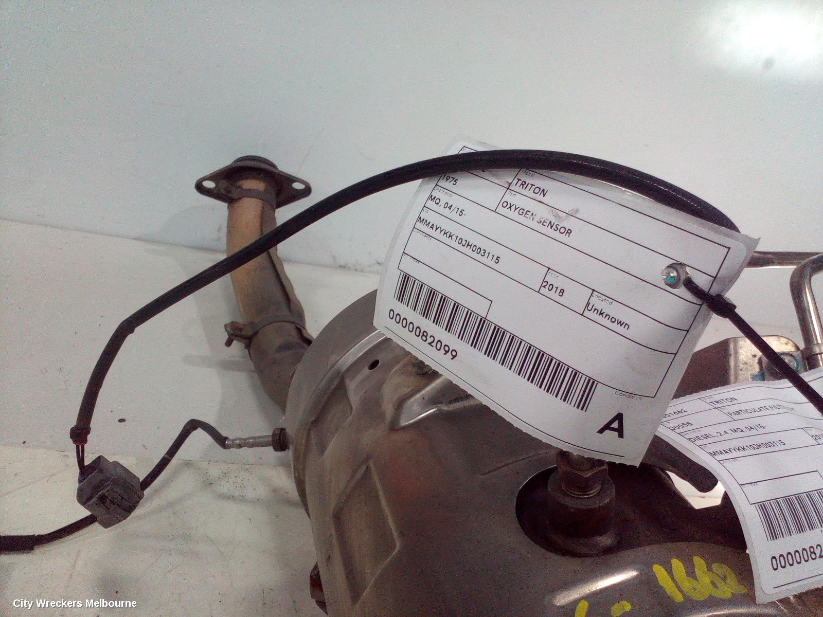 MITSUBISHI TRITON OXYGEN SENSOR, MQ-MR, 03/2015 - 10/2023 - Image 2
