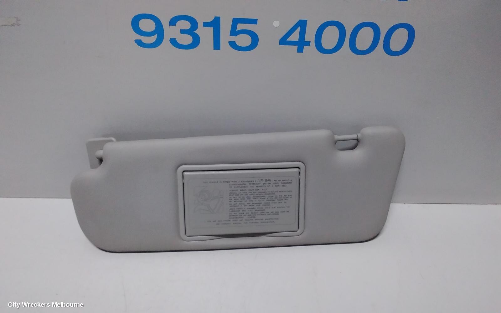 HOLDEN COMMODORE SUNVISOR, VF, LH SIDE, LIGHT GREY, 05/2013 - 12/2017 - Image 2