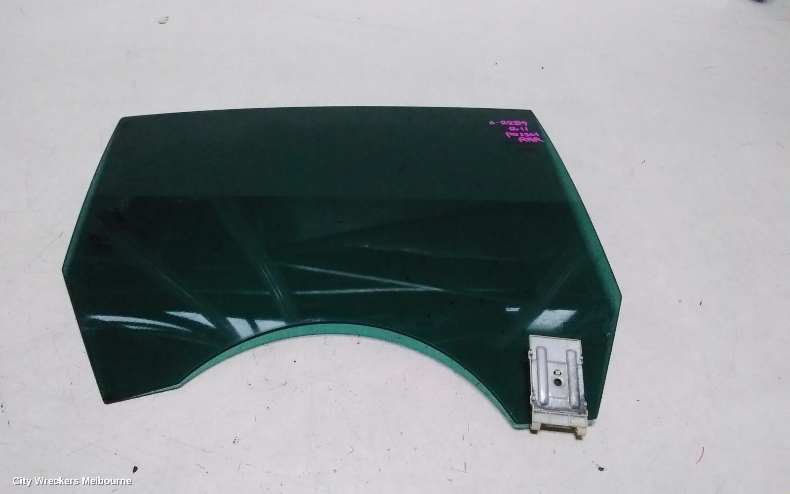 VOLKSWAGEN PASSAT RIGHT REAR DOOR WINDOW, 3CC, SEDAN, 08/2008 - 12/2016 - Image 2
