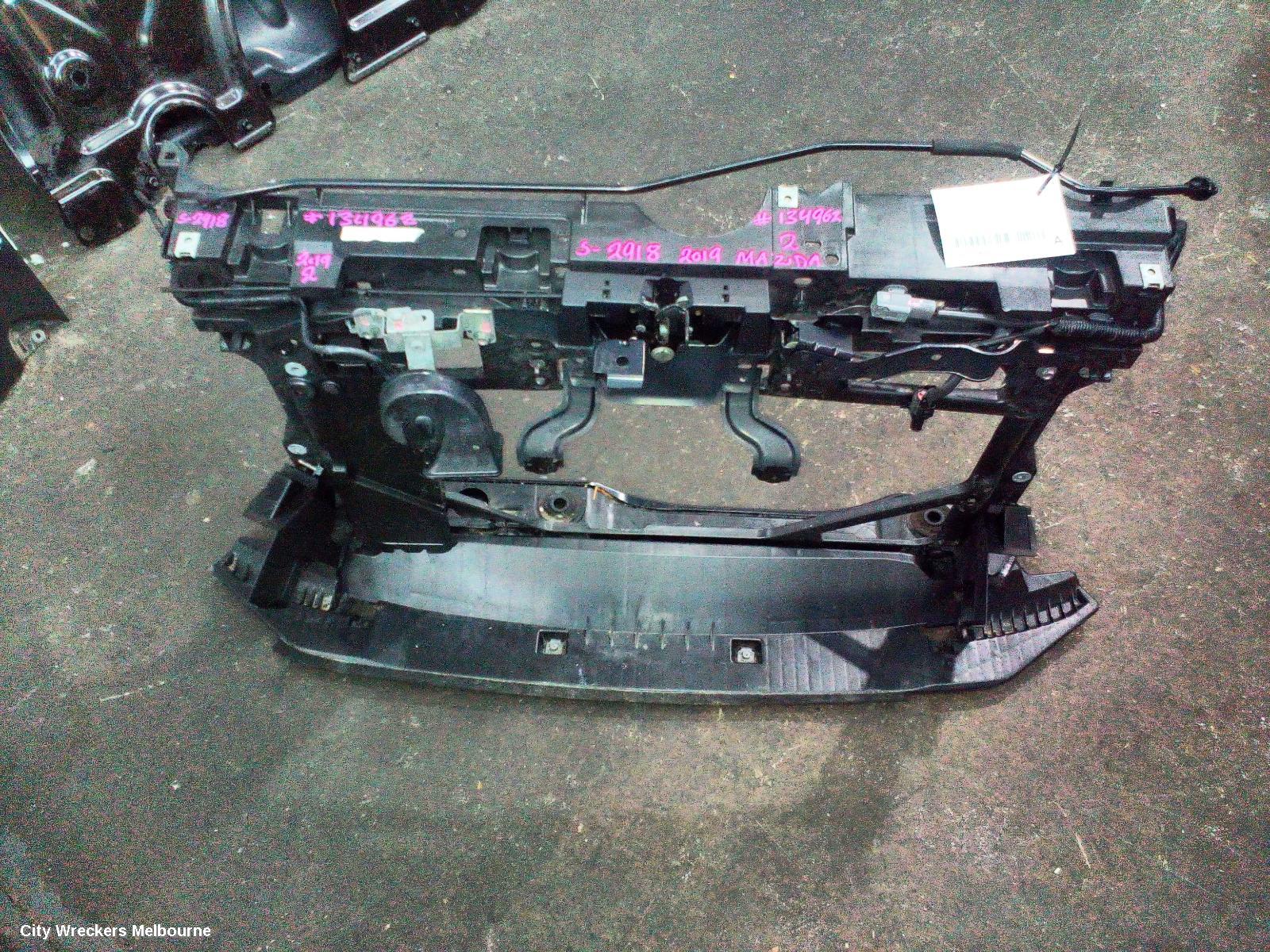 MAZDA 2 RADIATOR SUPPORT, DJ/DL, BOLT ON TYPE, 09/2014 ONWARDS - Image 2