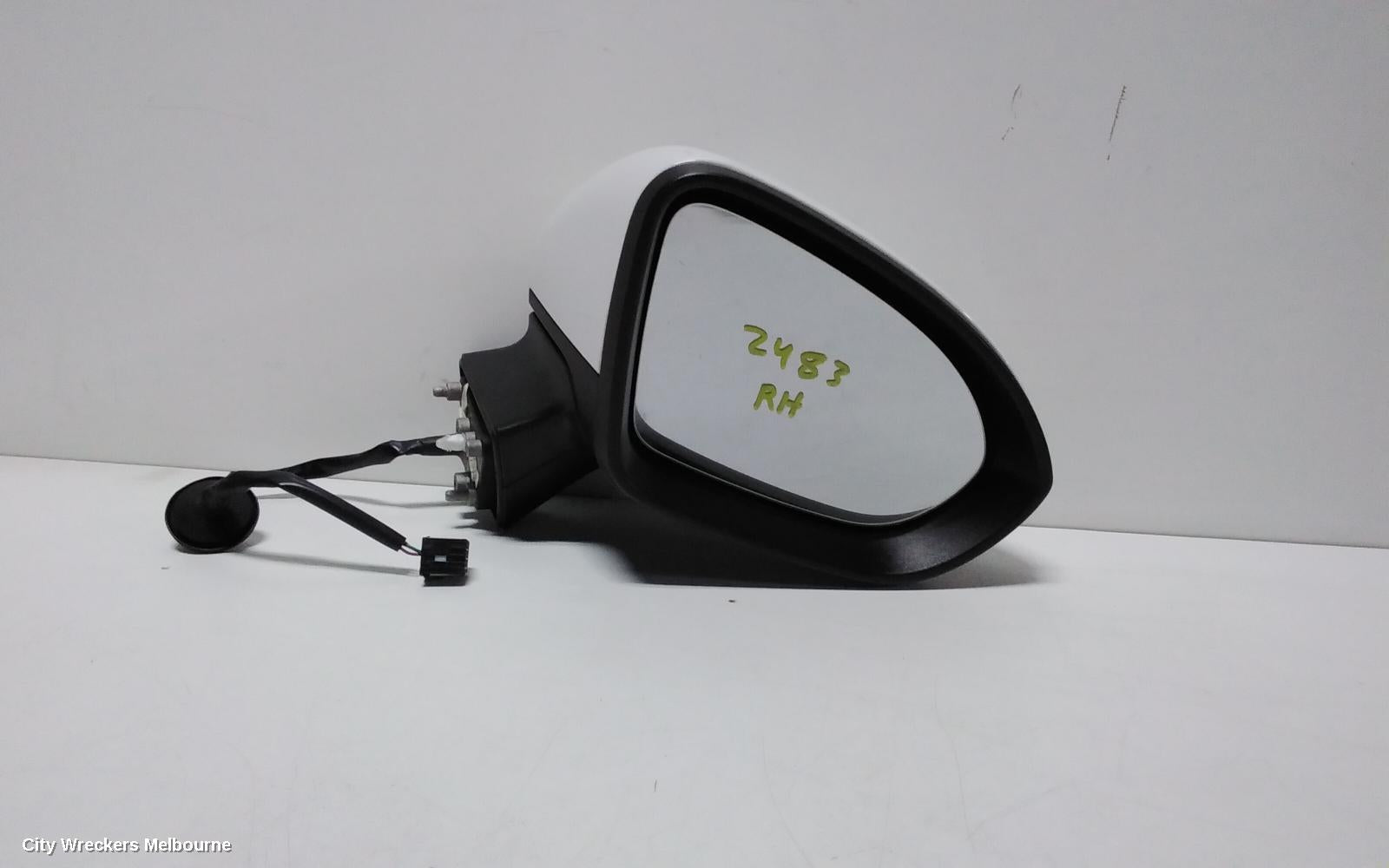 HOLDEN ASTRA RIGHT DOOR MIRROR, BL, SEDAN, NON HEATED, NON BLIND SPOT TYPE, 05/2017 - 12/2020 - Image 3