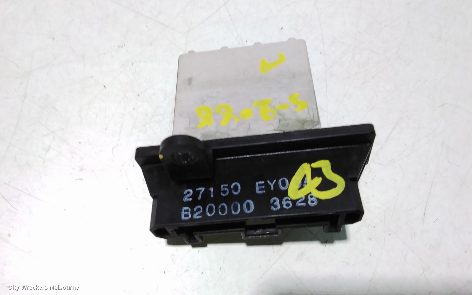 HOLDEN COLORADO FAN SPEED RESISTOR, FLAT CARD TYPE, NON-CLIMATE CONTROL TYPE, RG/RG 7, 01/2012 - 12/2020 - Image 2