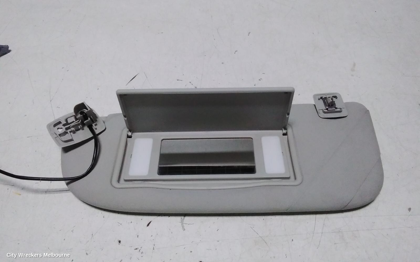 PEUGEOT 308 SUNVISOR, T7, LH SIDE, BLACK, 09/2007 - 01/2014 - Image 2
