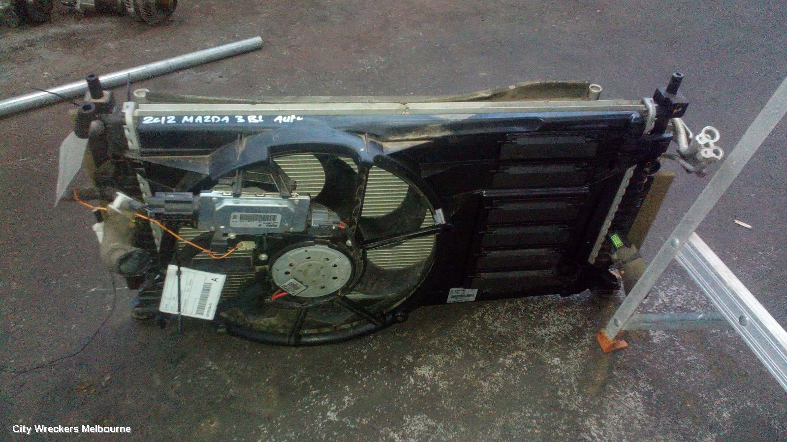 MAZDA 3 FAN, SINGLE FAN ASSY, BL, 04/2009 - 10/2013 - Image 1