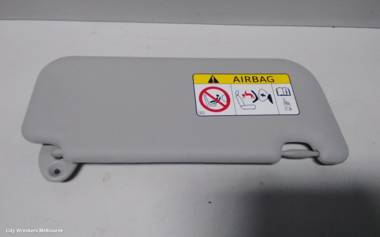 TOYOTA YARIS SUNVISOR, NCP13#, RH SIDE, 08/2011 - 12/2019 - Image 3