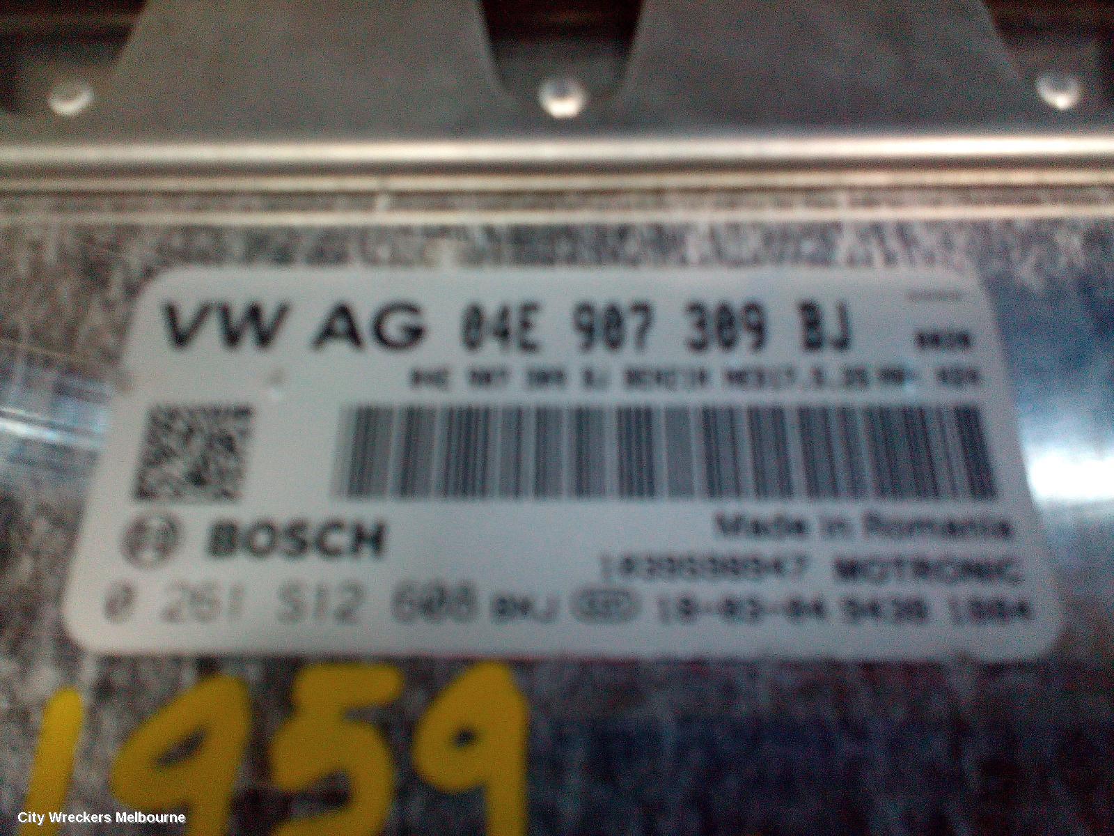 AUDI A3 ECU, ENGINE ECU, 1.4, PETROL, ECU ONLY, 8V, 05/2013 - 10/2020 - Image 3
