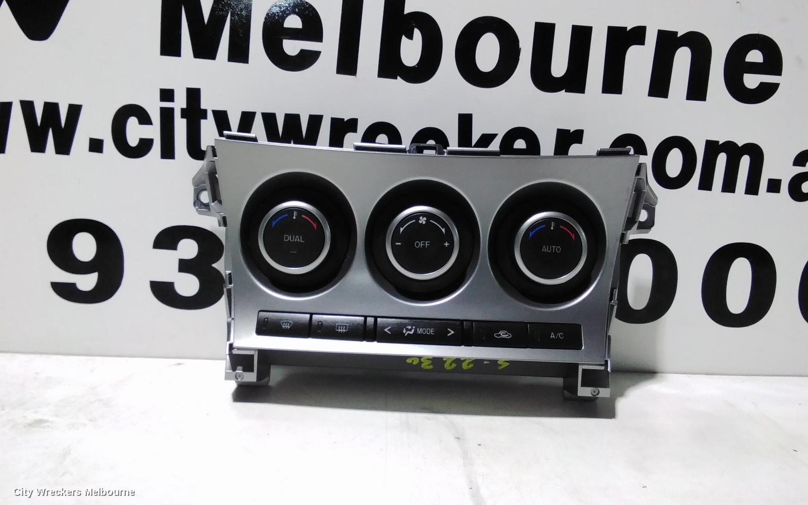 MAZDA 3 HEATER/AC CONTROLS, STANDARD TYPE, BLACK TYPE, BL, 04/2009 - 10/2013 - Image 3