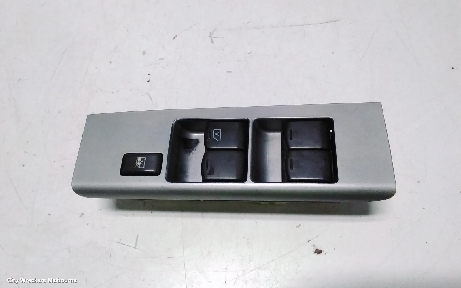 NISSAN NAVARA PWR DR WIND SWITCH, D40, RH FRONT (MASTER SWITCH), 4DR TYPE, SINGLE PLUG, NON CENTRAL LOCKING TYPE, 09/2005 - 08/2015 - Image 2