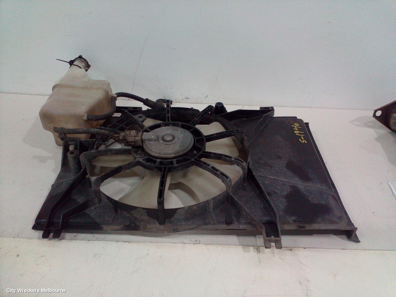 MAZDA 2 FAN, SINGLE FAN ASSY, 1.5, ZY, DE SERIES, 09/2007 - 09/2014 - Image 1