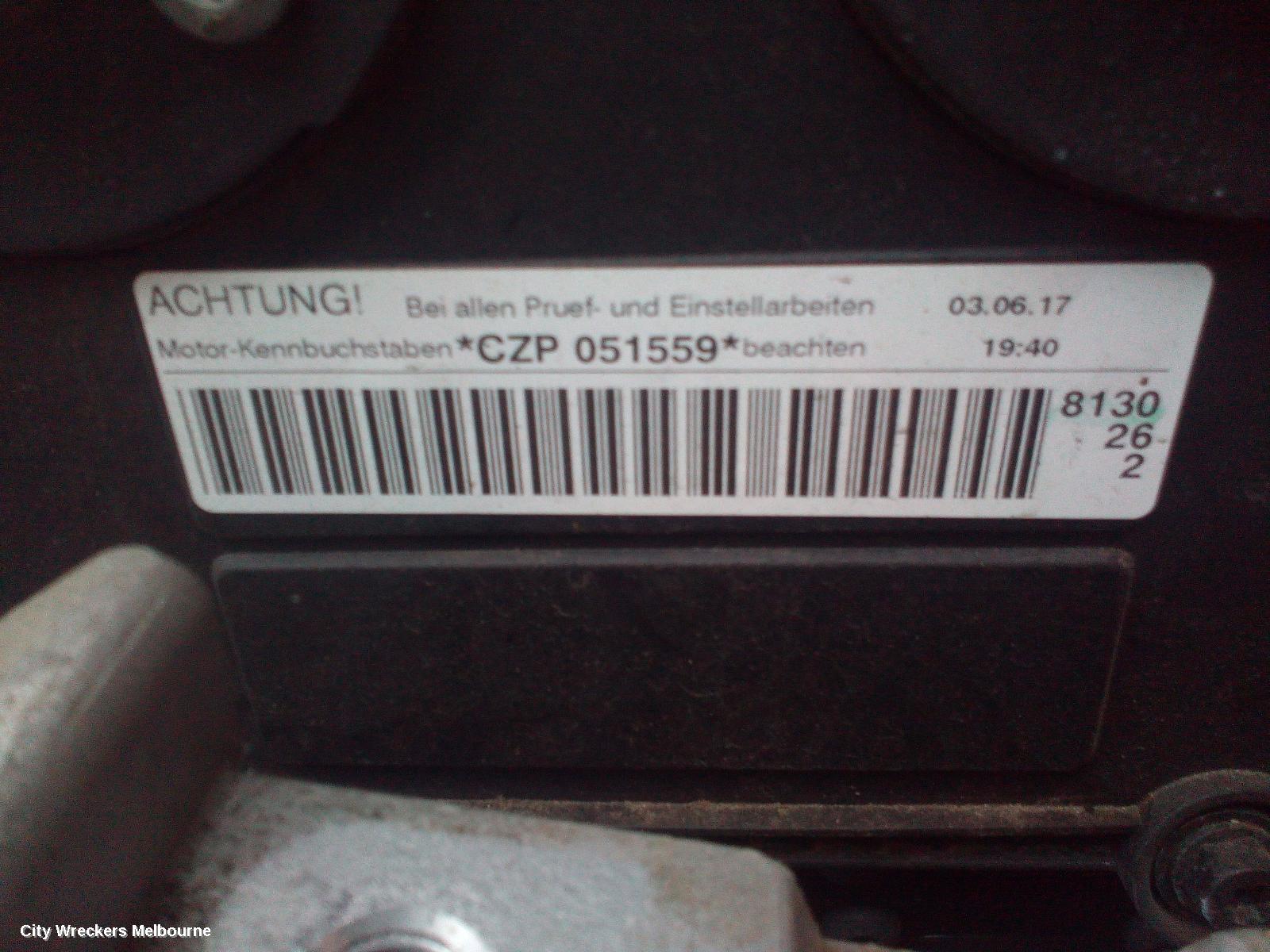 VOLKSWAGEN TIGUAN ENGINE, PETROL, 2.0, TURBO, CZPA CODE, 5NA, 06/2016 ONWARDS - Image 2