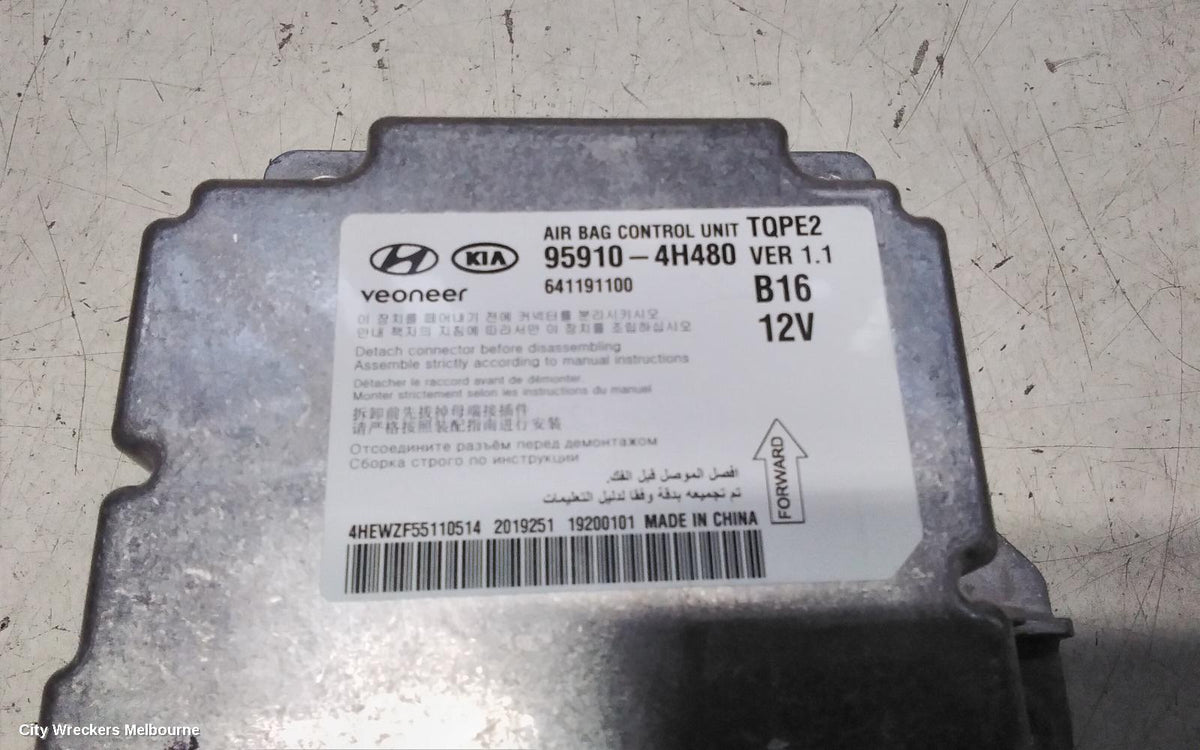 HYUNDAI ILOAD/IMAX AIRBAG MODULE/SENSOR, MODULE, 959104H480 TQ, 03/2018 - 03/2021 - Image 2