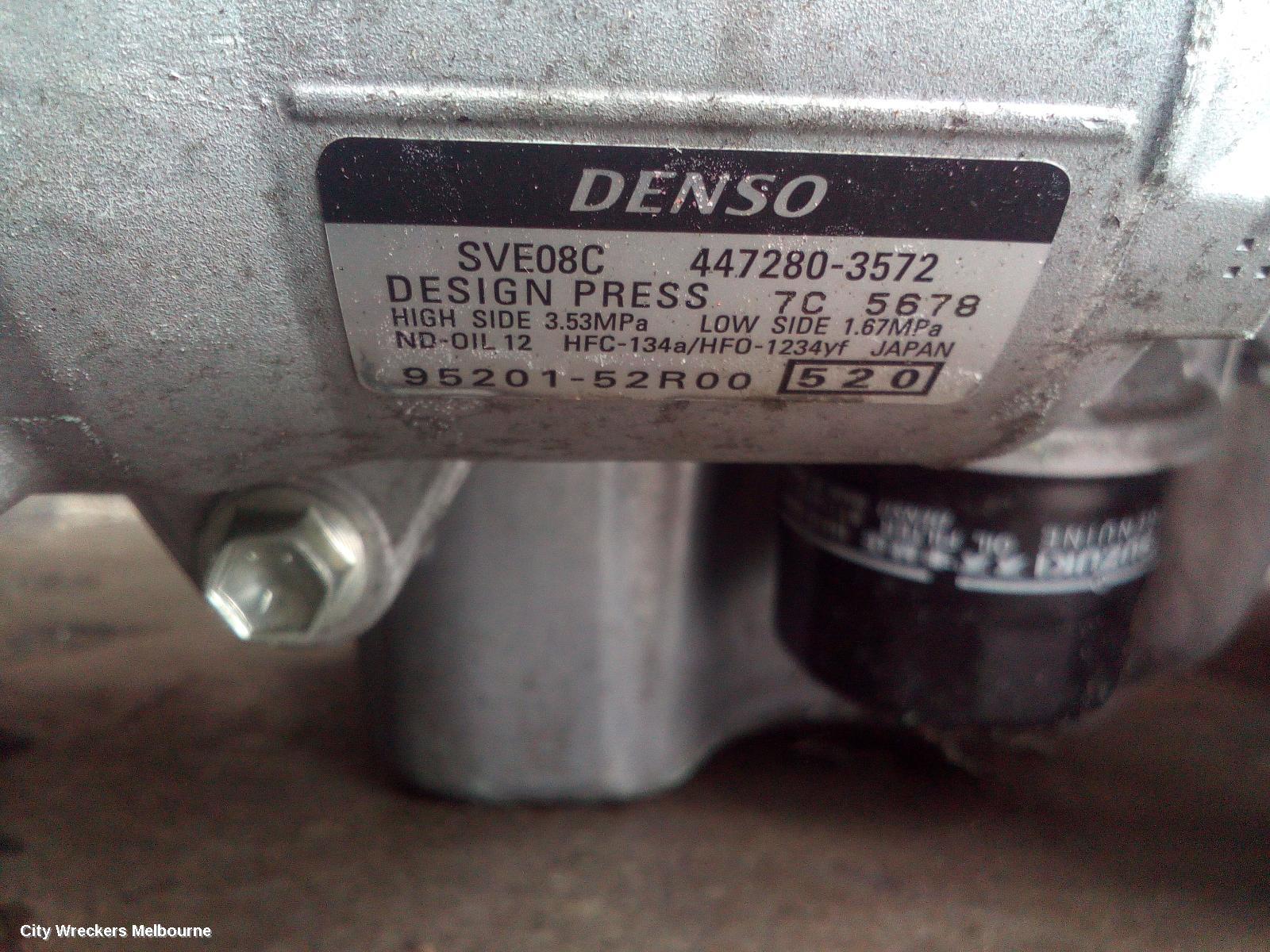 SUZUKI SWIFT A/C COMPRESSOR, AZ, 1.2, PETROL, 04/2017 ONWARDS - Image 1