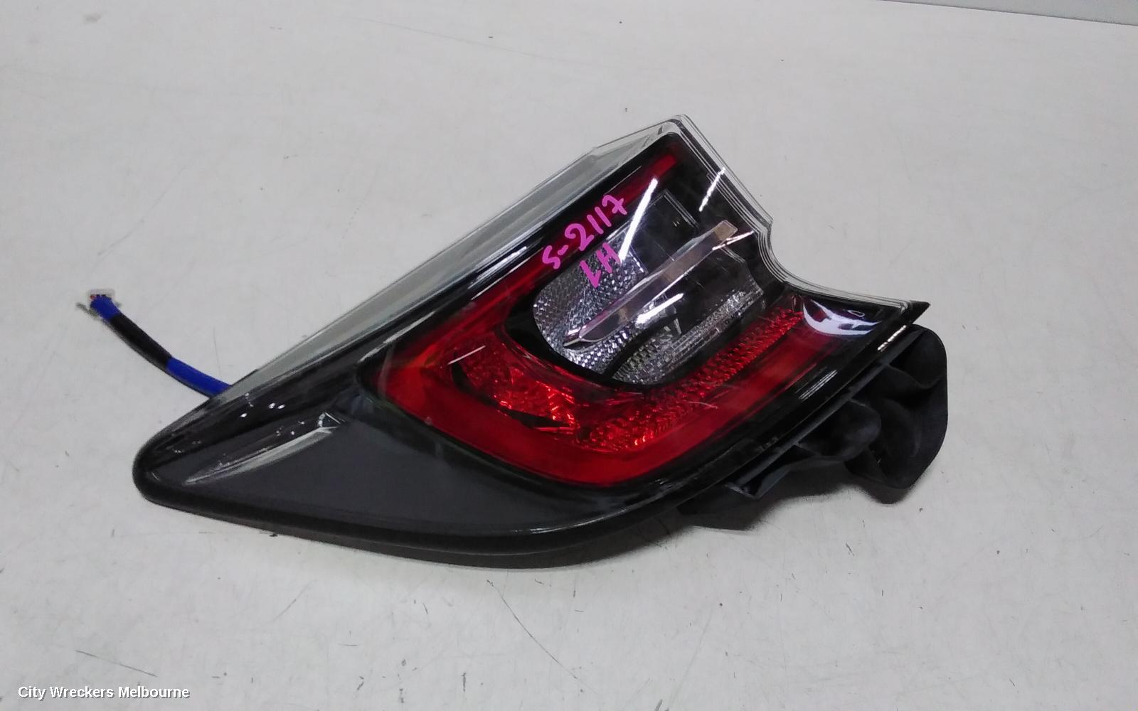 TOYOTA COROLLA LEFT TAILLIGHT, E210, IN BODY, HATCH, 07/2018 - 08/2022 - Image 3