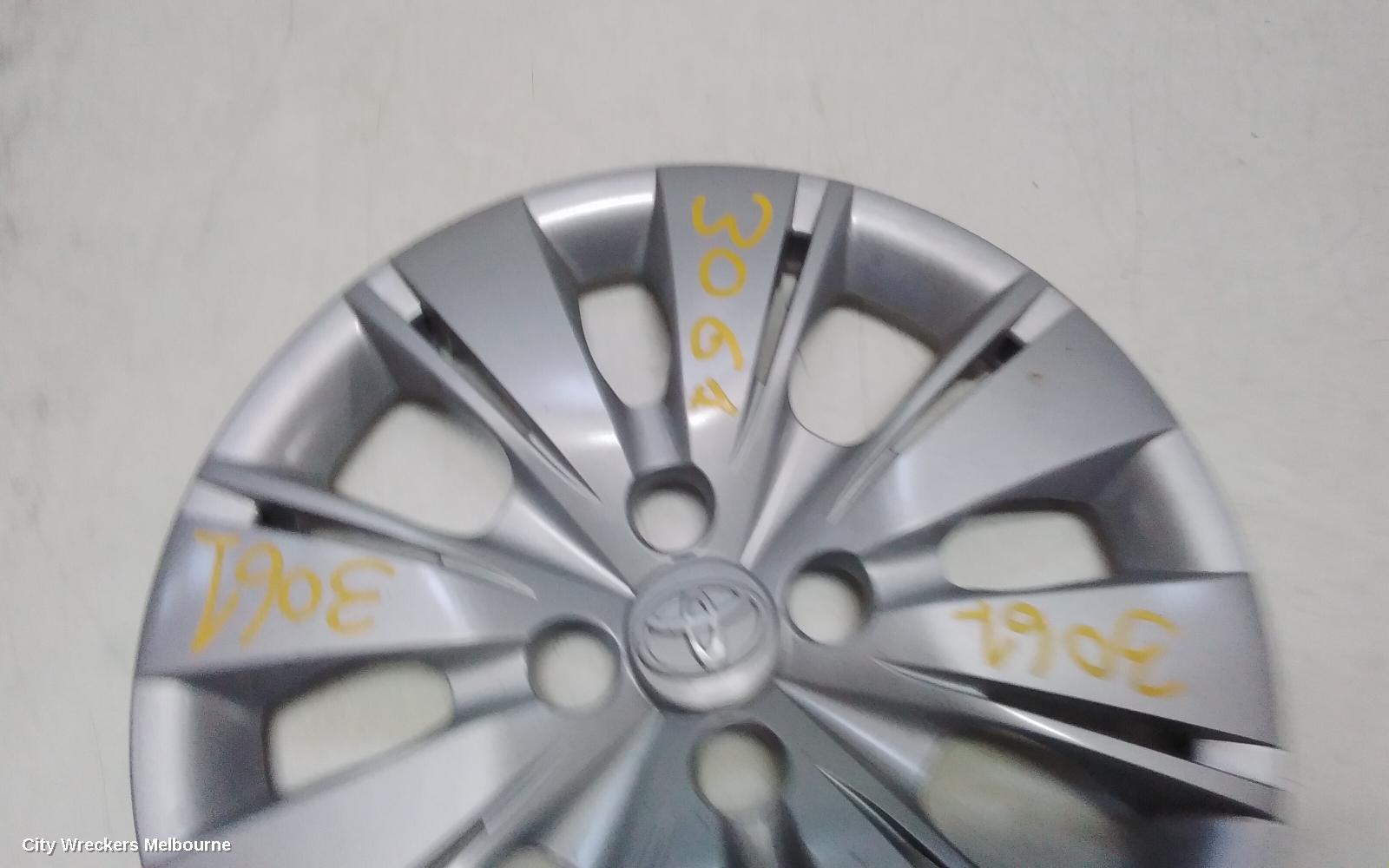 TOYOTA YARIS WHEEL COVER/HUB CAP, NCP9#, 10/2005 - 12/2016 - Image 2