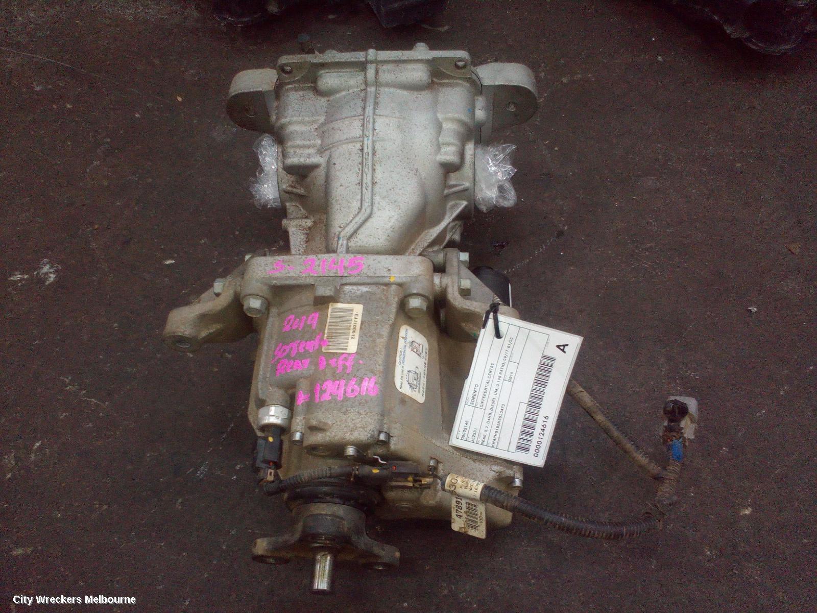 KIA SORENTO DIFFERENTIAL CENTRE, REAR, 2.2, D4HB, DIESEL, UM, 3.195 RATIO, 09/2017 - 01/2020 - Image 1