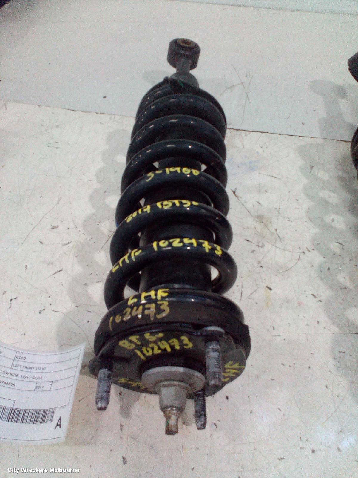 MAZDA BT50 LEFT FRONT STRUT, UP-UR, 2WD LOW RIDE, 10/2011 - 06/2020 - Image 2
