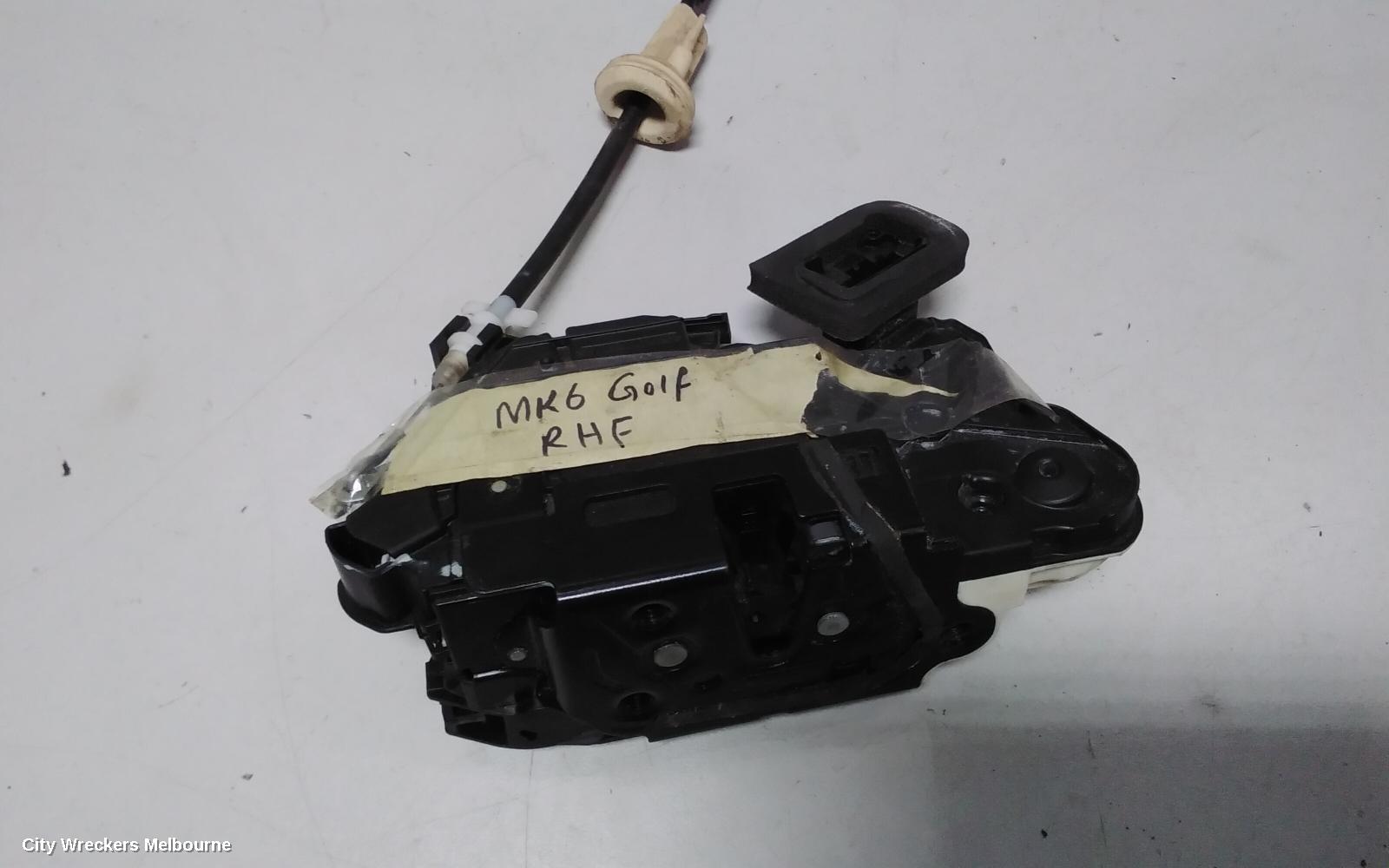 VOLKSWAGEN GOLF DOOR/BOOT/GATE LOCK, RIGHT FRONT DOOR LOCK, GEN 6, HATCH/CABRIO, P/N 5K2837016B, 12/2008 - 01/2016 - Image 3