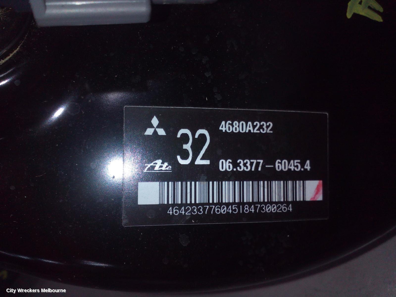 MITSUBISHI OUTLANDER BRAKE BOOSTER, ZJ, PETROL, 2.0/2.4, 10/2012 ONWARDS - Image 2