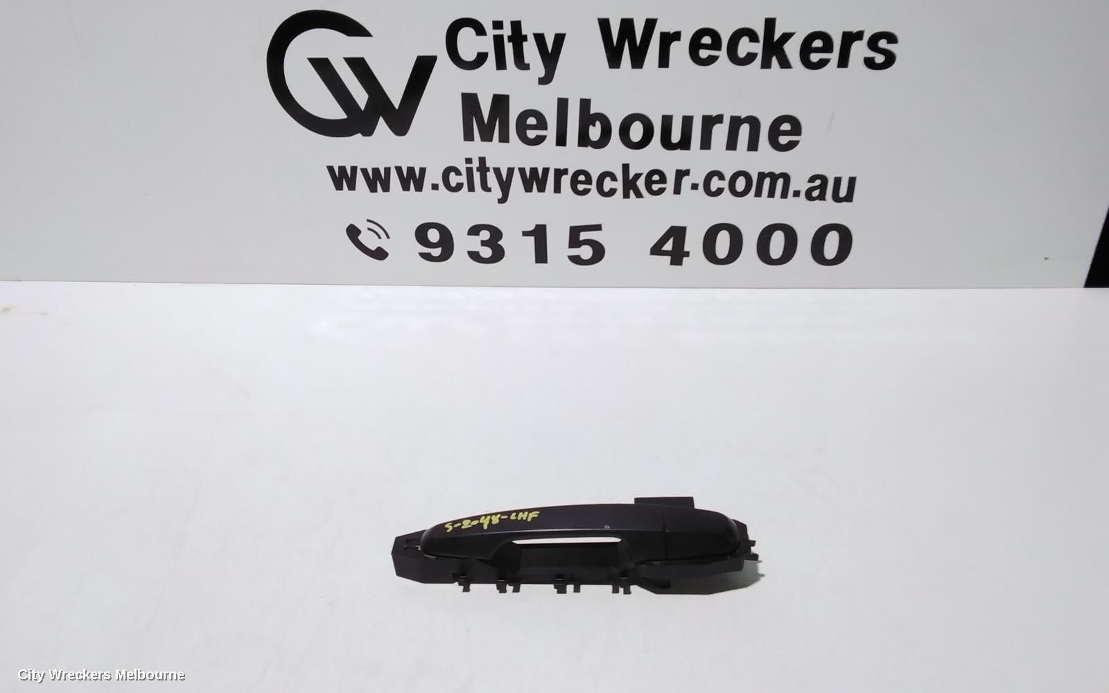 MITSUBISHI TRITON DOOR HANDLE, OUTER, LH FRONT/REAR, BLACK, GLX, MQ, 04/2015 ONWARDS - Image 1