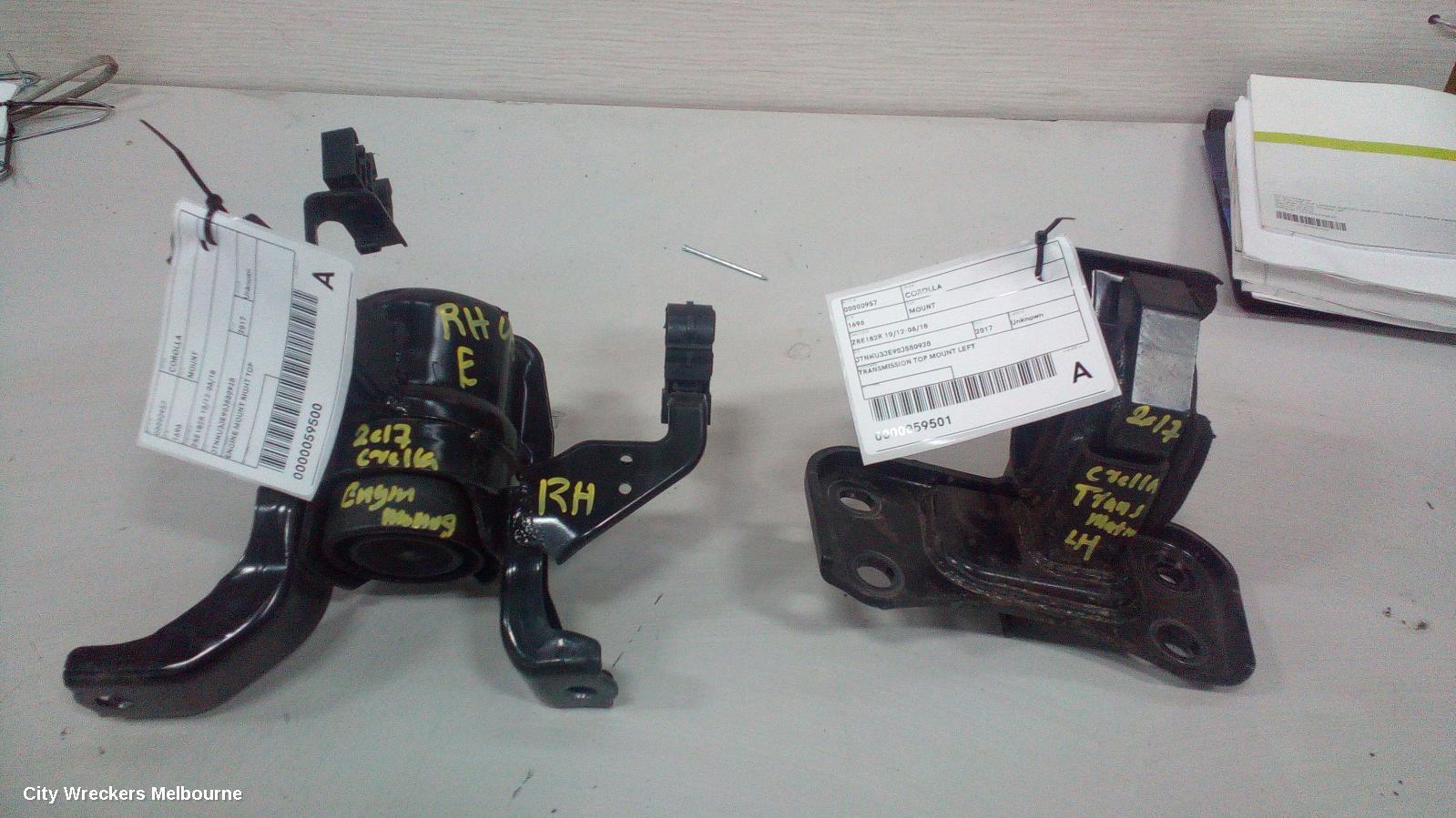 TOYOTA COROLLA MOUNT, ZRE182R 10/2012 - 06/2018 - Image 3