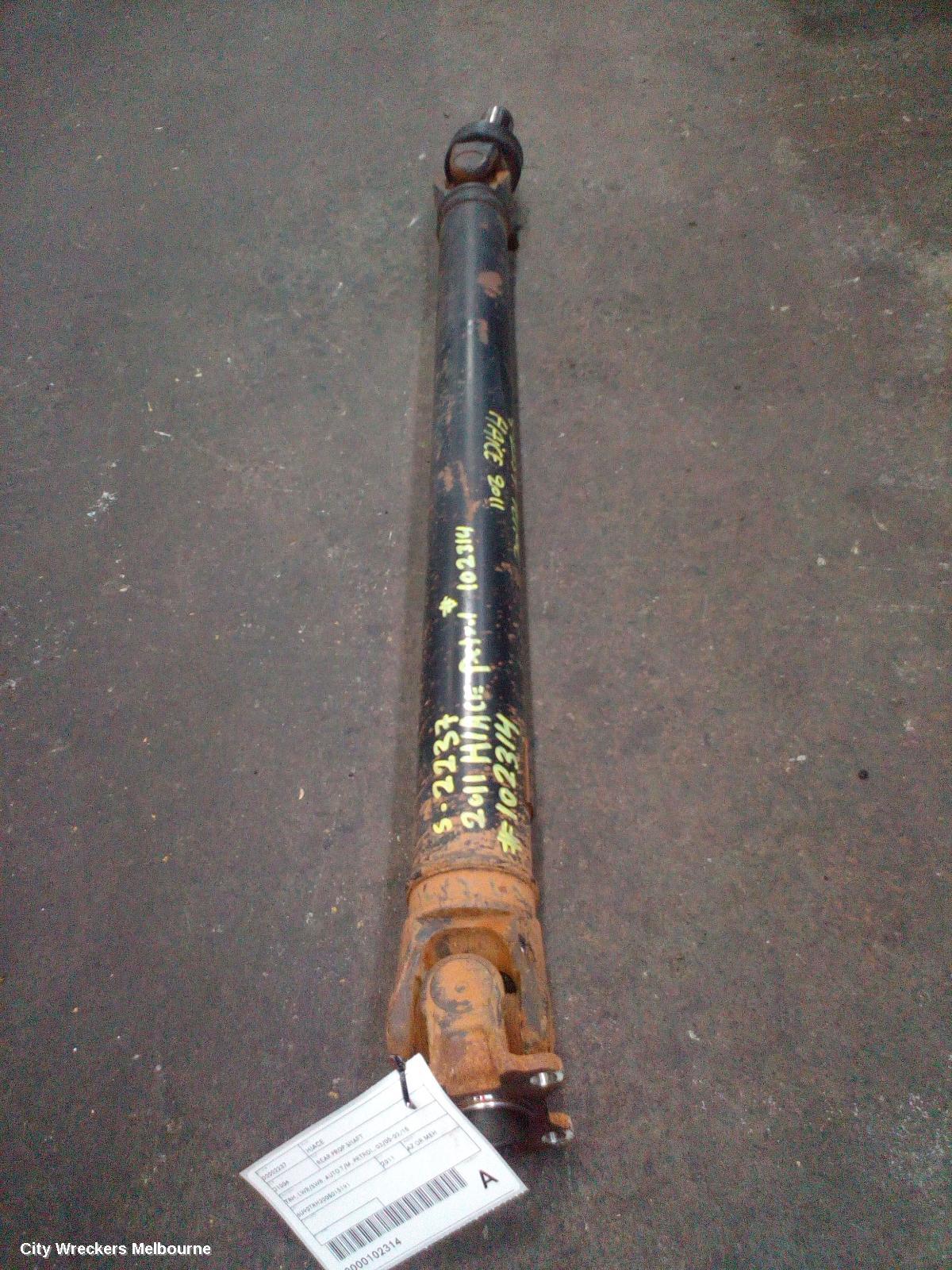 TOYOTA HIACE REAR DRIVE SHAFT, TRH, LWB/SWB, AUTO T/M, PETROL, 03/2005 - 02/2015 - Image 2
