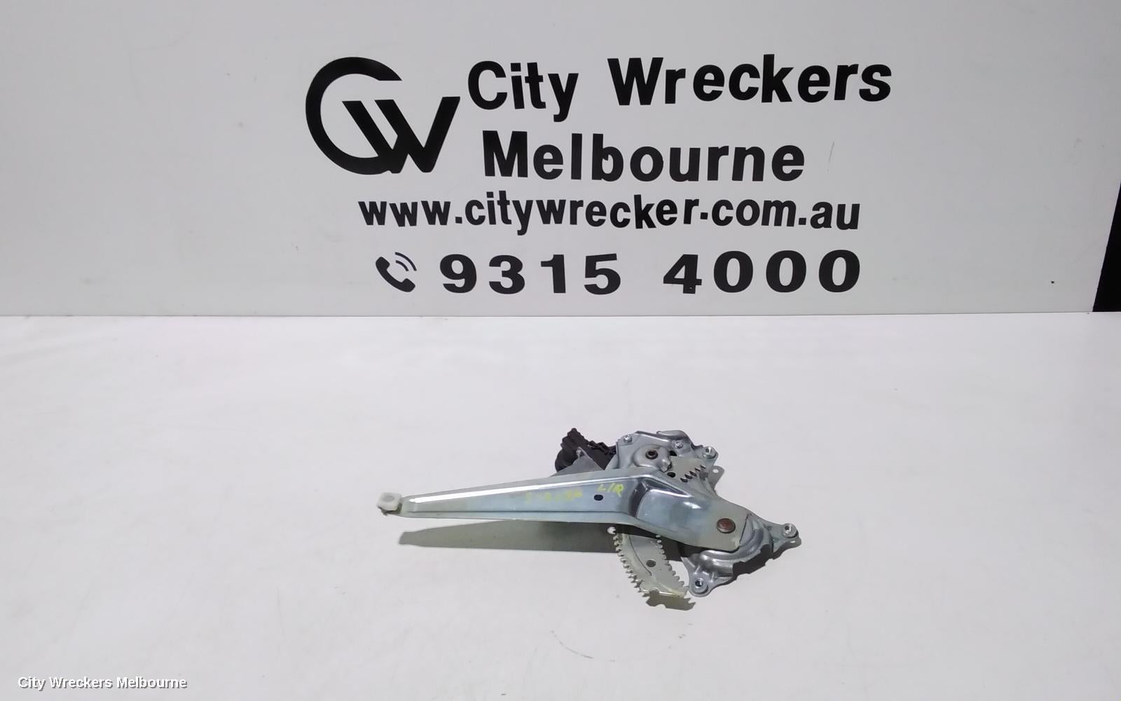 HOLDEN COLORADO LEFT REAR WND REG/MOTOR, RG, 6 PIN TYPE, 07/2016 - 12/2020 - Image 1