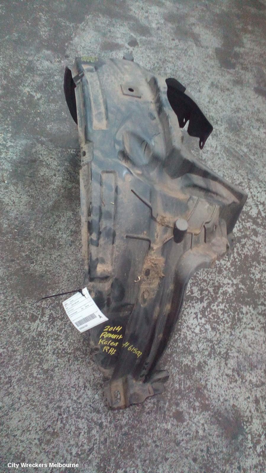 RENAULT KALEOS RIGHT GUARD LINER, H45, 07/2011 - 04/2016 - Image 3