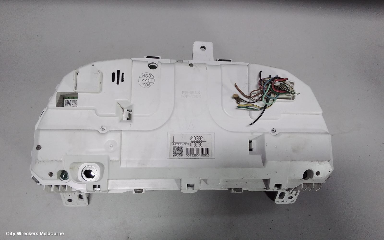 MITSUBISHI LANCER INSTRUMENT CLUSTER, CJ-CF, ES/ACTIV/SX/ES SPORT/LS, 07/2010 - 12/2017 - Image 3