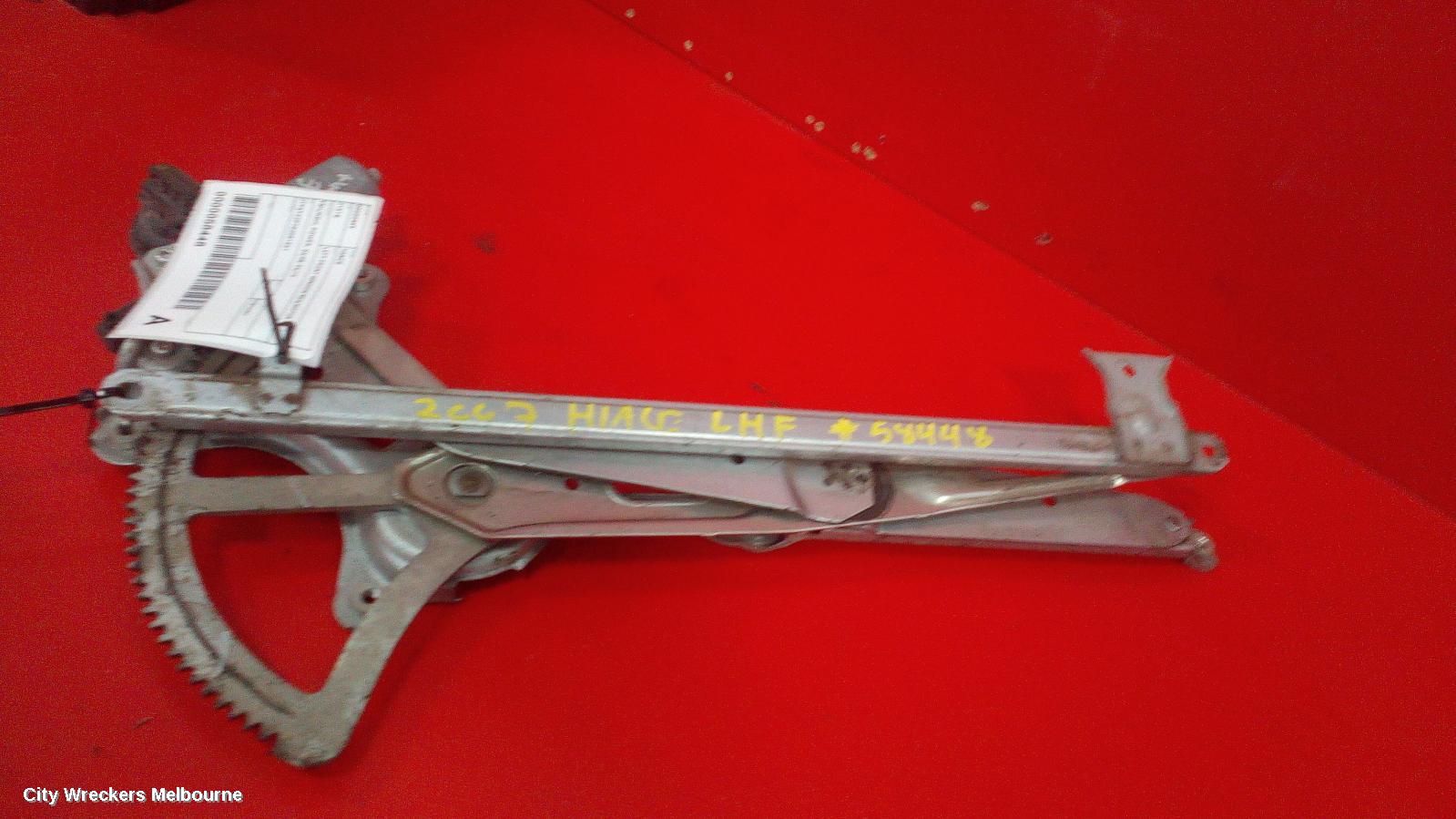 TOYOTA HIACE LEFT FRONT WINDOW REG/MOTOR, DOOR REG AND MOTOR ASSY, TRH/KDH, 03/2005 - 04/2019 - Image 1