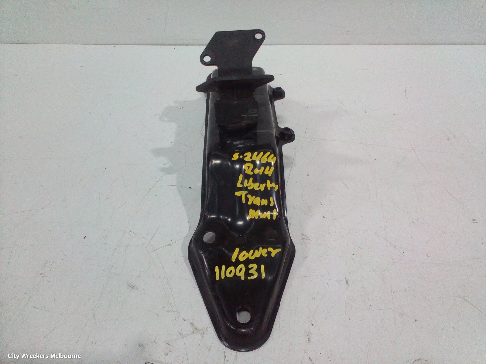 SUBARU LIBERTY MOUNT, 5TH GEN, GEARBOX MOUNT, AUTO T/M, AJ070, 09/2009 - 11/2014 - Image 1
