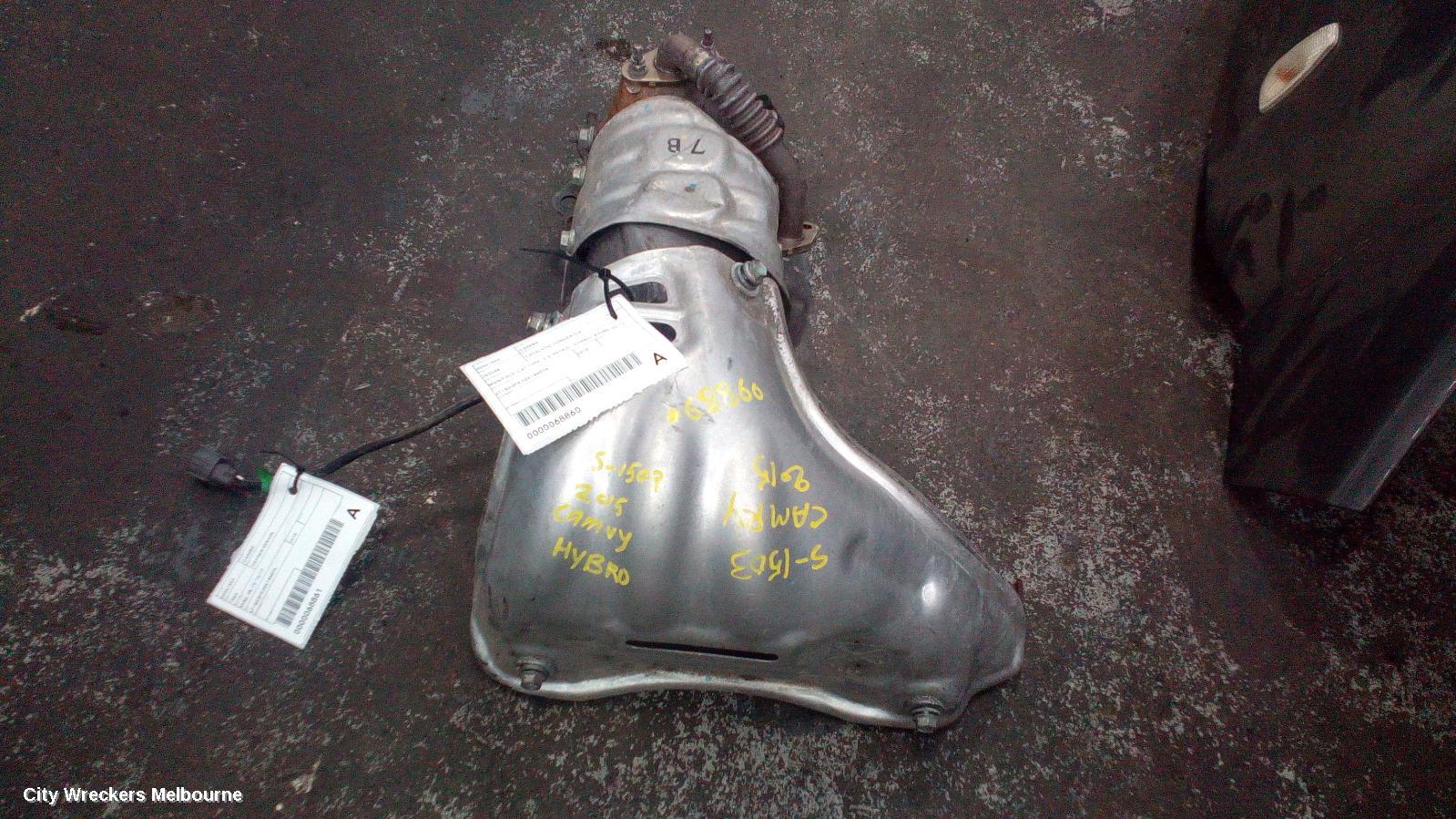 TOYOTA CAMRY CATALYTIC CONVERTER, MANIFOLD-CAT TYPE, 2.5, PETROL, HYBRID, AVV50, 03/2012 - 10/2017 - Image 1