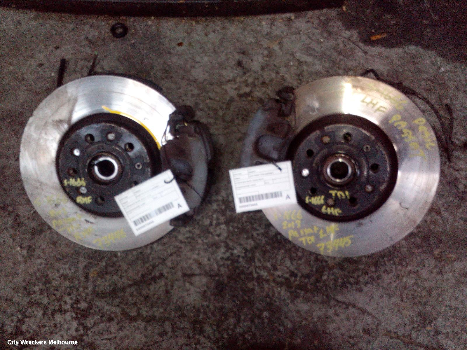 VOLKSWAGEN PASSAT LEFT FRONT HUB ASSEMBLY, 3C/3CC, MK6, B6-B7, 03/2006 - 05/2015 - Image 2