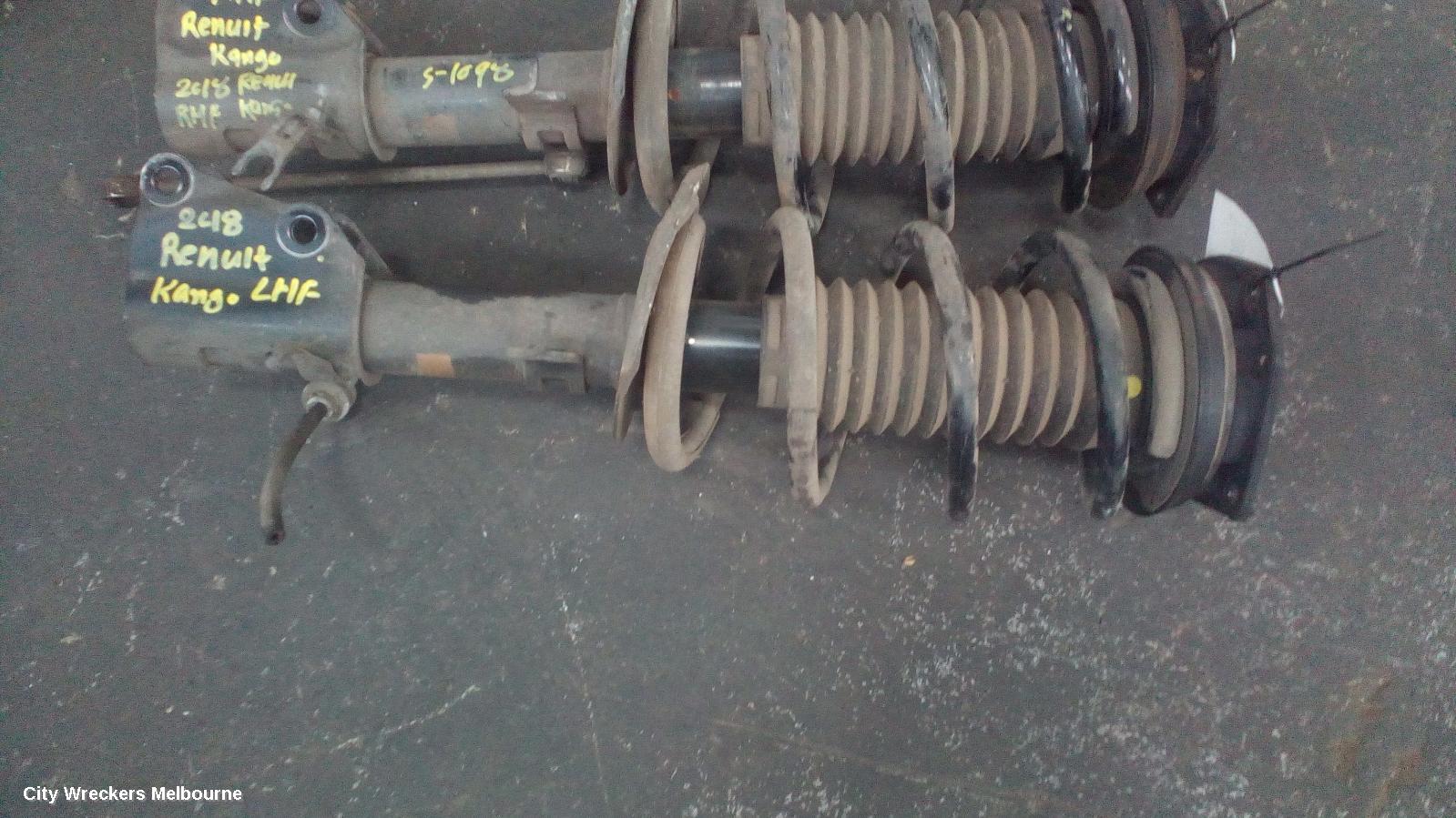 RENAULT KANGOO LEFT FRONT STRUT, DIESEL, 1.5, X61, 03/2013 ONWARDS - Image 1