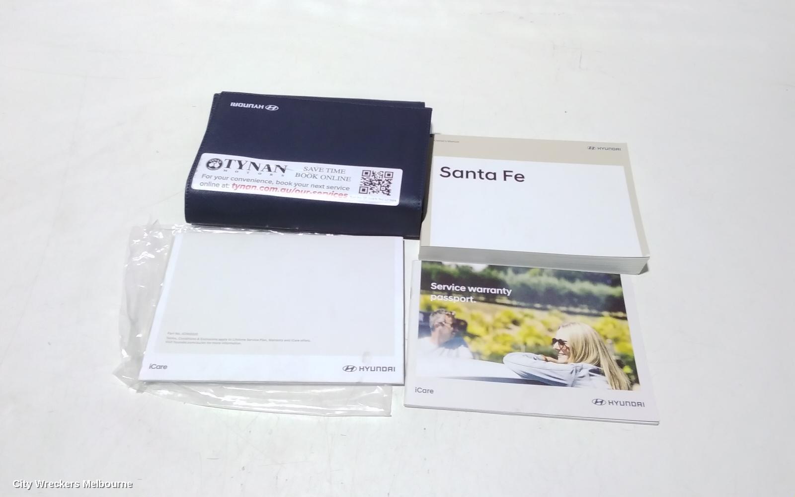 HYUNDAI SANTA FE OWNERS HANDBOOK, TM, 03/2018 - 10/2023 - Image 3