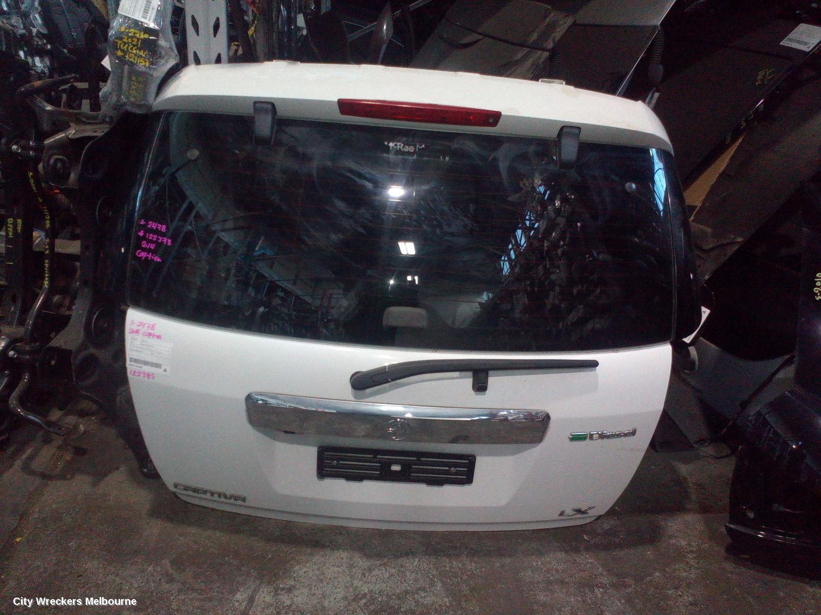 HOLDEN CAPTIVA BOOTLID/TAILGATE, TAILGATE, CG, CAPTIVA 7 (VIN KL3C), 01/2011 - 12/2013 - Image 1