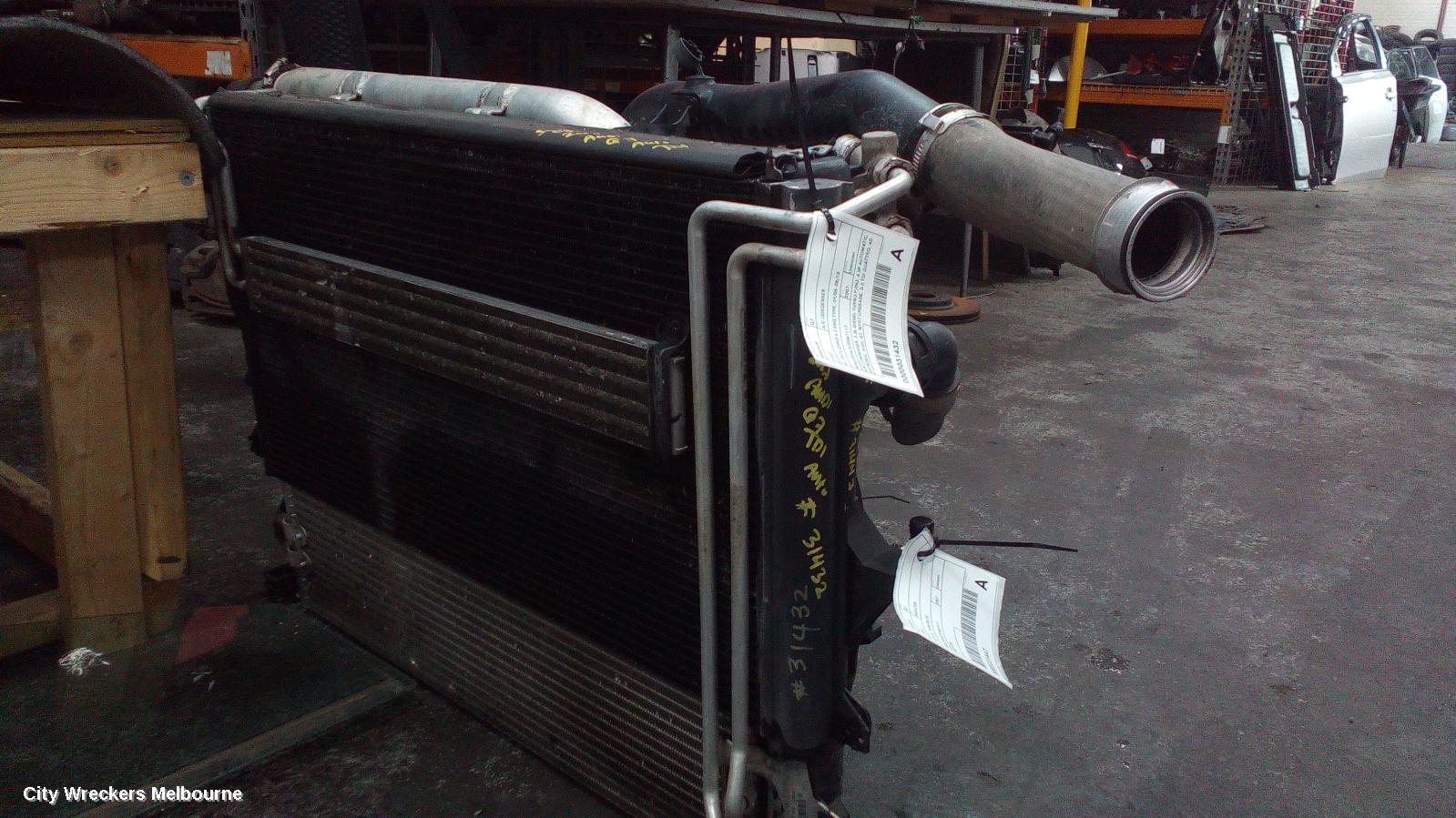 AUDI Q7 A/C CONDENSER, 4L, EXCLUDING 6.0 ENG TYPE, 09/2006 - 08/2015 - Image 2