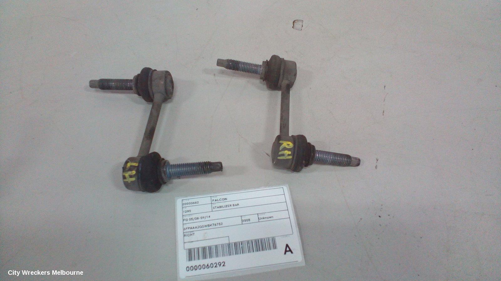 FORD FALCON STABILISER BAR, FG 05/2008 - 09/2014 - Image 2