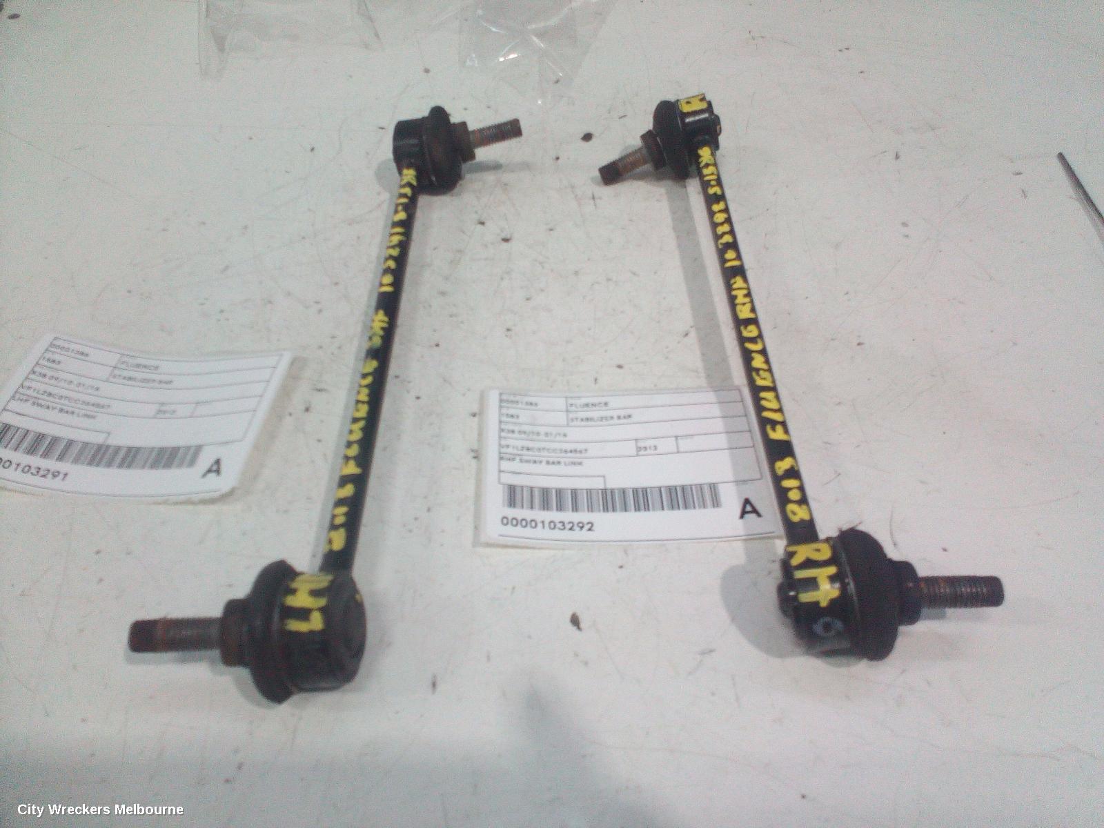 RENAULT FLUENCE STABILISER BAR, X38 09/2010 - 01/2016 - Image 2